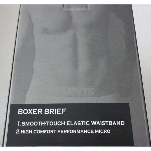 Levi's Men's Performance Microfiber 8 Pack Boxer Briefs Assorted Colors NIB - Picture 6 of 7